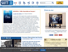 Tablet Screenshot of fr.sott.net